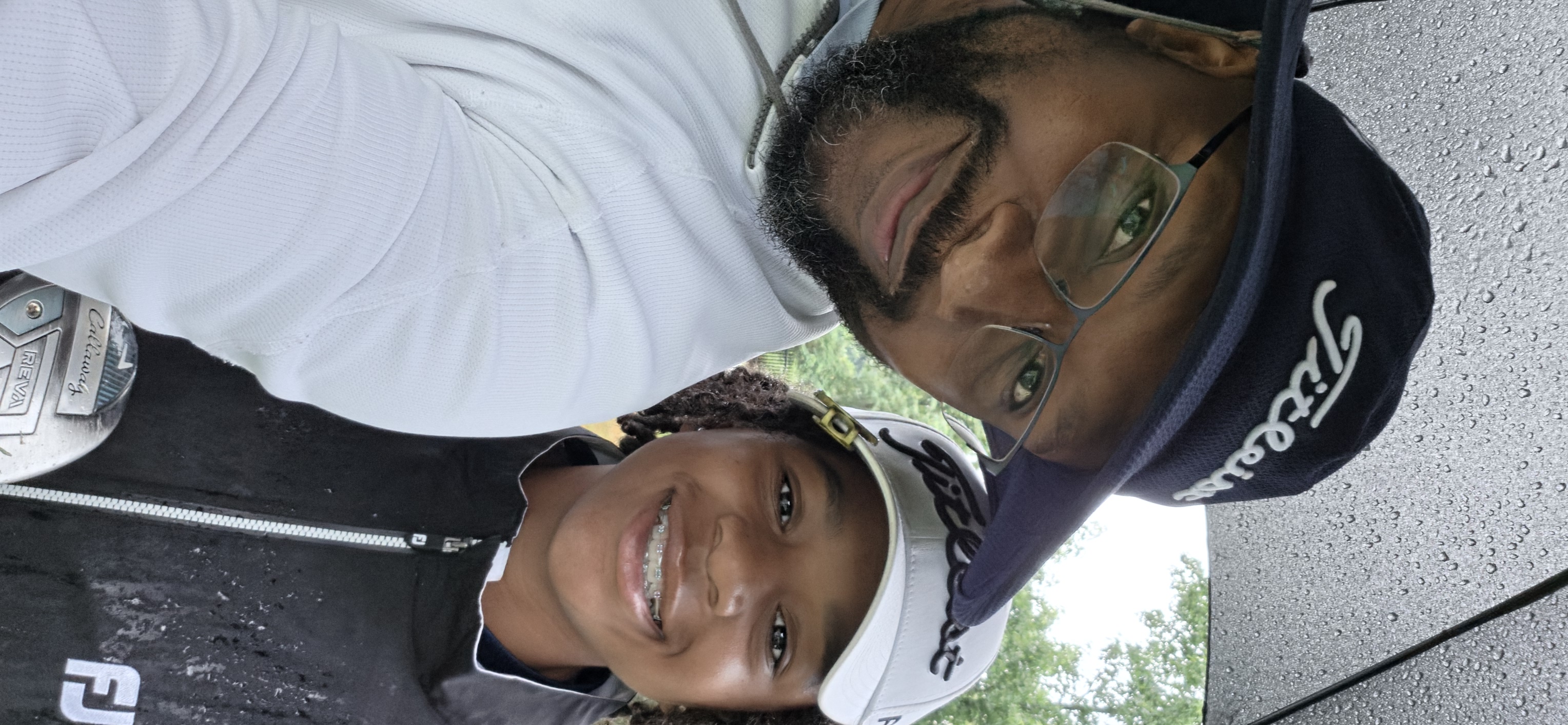 Gabby & Dad Golf Days
